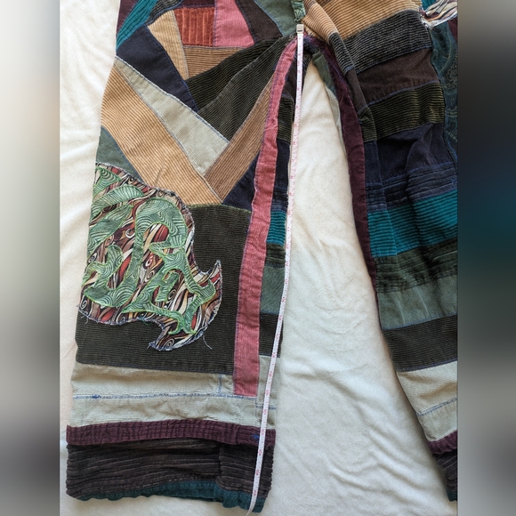 Colorful Patchwork Pants - Picture 4 of 7